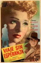 Voyage sans espoir - Spanish Movie Poster (xs thumbnail)