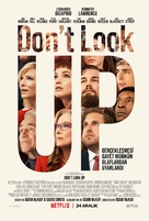 Don&#039;t Look Up - Turkish Movie Poster (xs thumbnail)