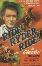 Ride, Ryder, Ride! - Movie Poster (xs thumbnail)
