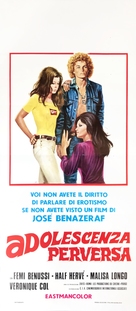 Adolescence pervertie - Italian Movie Poster (xs thumbnail)