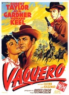 Ride, Vaquero! - French Movie Poster (xs thumbnail)