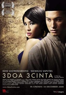 3 doa 3 cinta - Indonesian Movie Poster (xs thumbnail)