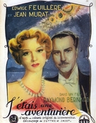 J&#039;&eacute;tais une aventuri&egrave;re - French Movie Poster (xs thumbnail)