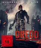 Dredd - German Blu-Ray movie cover (xs thumbnail)