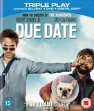 Due Date - British Blu-Ray movie cover (xs thumbnail)