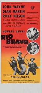 Rio Bravo - Swedish Movie Poster (xs thumbnail)