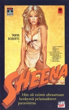 Sheena - Finnish VHS movie cover (xs thumbnail)