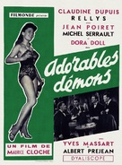Adorables d&eacute;mons - French Movie Poster (xs thumbnail)