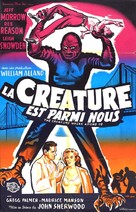 The Creature Walks Among Us - French Movie Poster (xs thumbnail)