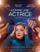 Comme une actrice - French Movie Poster (xs thumbnail)