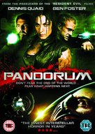 Pandorum - British DVD movie cover (xs thumbnail)