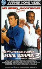 Lethal Weapon 3 - German VHS movie cover (xs thumbnail)