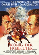 The Buccaneer - German Movie Poster (xs thumbnail)
