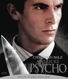 American Psycho - Czech Blu-Ray movie cover (xs thumbnail)