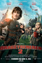 How to Train Your Dragon 2 - Norwegian Movie Poster (xs thumbnail)
