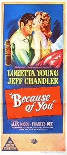 Because of You - Australian Movie Poster (xs thumbnail)