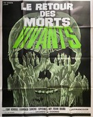 El ataque de los muertos sin ojos - French Movie Poster (xs thumbnail)