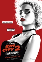 Sin City: A Dame to Kill For - British Movie Poster (xs thumbnail)