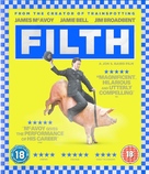 Filth - British Blu-Ray movie cover (xs thumbnail)
