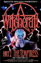 Witchcraft II: The Temptress - German VHS movie cover (xs thumbnail)