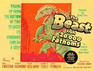 The Beast from 20,000 Fathoms - British Movie Poster (xs thumbnail)
