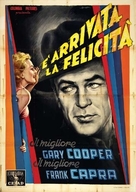Mr. Deeds Goes to Town - Italian Movie Poster (xs thumbnail)