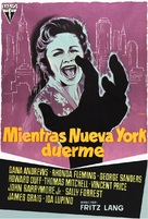 While the City Sleeps - Spanish Movie Poster (xs thumbnail)