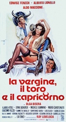 La vergine, il toro e il capricorno - Italian Theatrical movie poster (xs thumbnail)