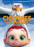 Storks - French Movie Poster (xs thumbnail)
