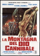 La montagna del dio cannibale - Italian Movie Poster (xs thumbnail)