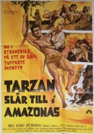 Tarzan and the Great River - Swedish Movie Poster (xs thumbnail)