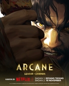 &quot;Arcane: League of Legends&quot; - Indonesian Movie Poster (xs thumbnail)