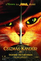 Puss in Boots - Hungarian Movie Poster (xs thumbnail)