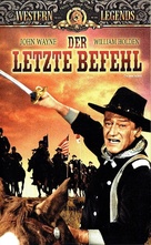 The Horse Soldiers - German VHS movie cover (xs thumbnail)
