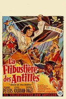 Anne of the Indies - Belgian Movie Poster (xs thumbnail)