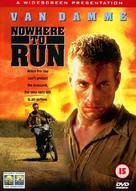 Nowhere To Run - British DVD movie cover (xs thumbnail)