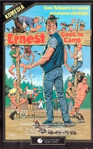 Ernest Goes to Camp - Finnish VHS movie cover (xs thumbnail)