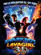 The Adventures of Sharkboy and Lavagirl 3-D - French Movie Poster (xs thumbnail)