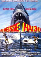 Jaws 3D - German Movie Poster (xs thumbnail)