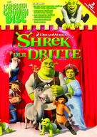 Shrek the Third - German DVD movie cover (xs thumbnail)