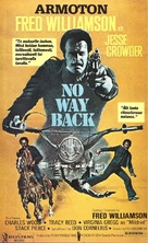 No Way Back - Finnish VHS movie cover (xs thumbnail)