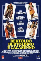 Bertoldo, Bertoldino e... Cacasenno - Italian DVD movie cover (xs thumbnail)