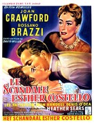 The Story of Esther Costello - Belgian Movie Poster (xs thumbnail)