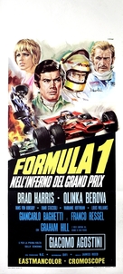 Formula 1 - Nell&#039;Inferno del Grand Prix - Italian Movie Poster (xs thumbnail)