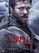 Arn - Riket vid v&auml;gens slut - Danish Movie Poster (xs thumbnail)