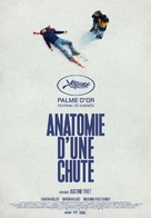 Anatomie d&#039;une chute - Canadian Movie Poster (xs thumbnail)