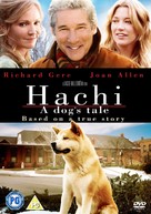 Hachi: A Dog&#039;s Tale - British DVD movie cover (xs thumbnail)
