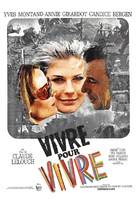 Vivre pour vivre - French Movie Poster (xs thumbnail)