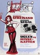 The Owl and the Pussycat - Danish Movie Poster (xs thumbnail)