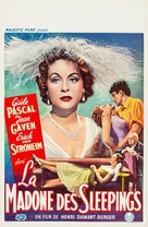 La madone des sleepings - Belgian Movie Poster (xs thumbnail)